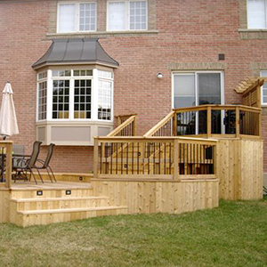 pressure treated decks